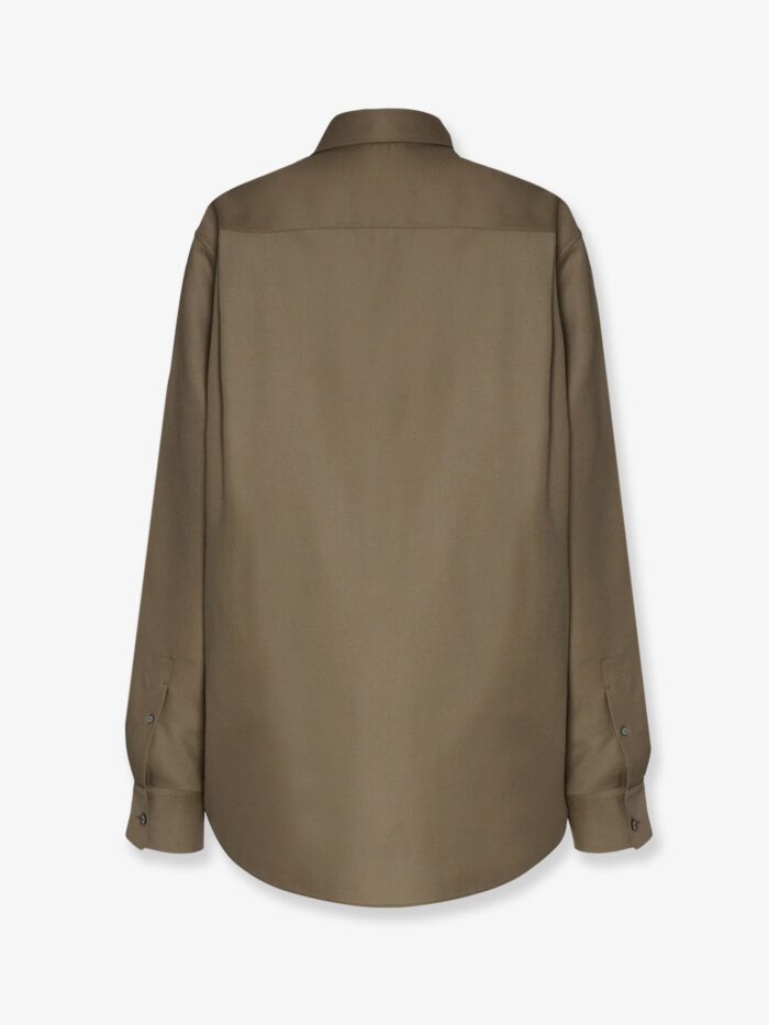THE ROW Pino Virgin Wool Shirt