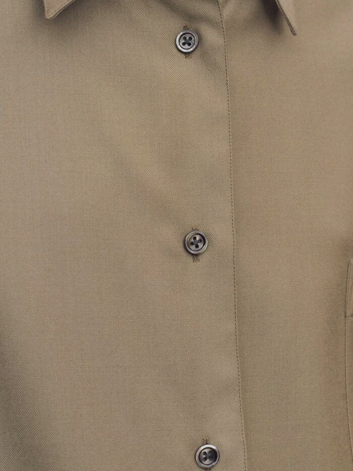 THE ROW Pino Virgin Wool Shirt