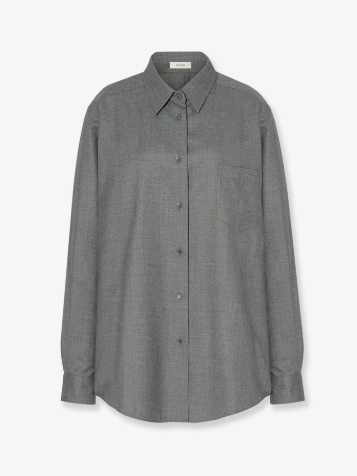 THE ROW Pino Virgin Wool Shirt