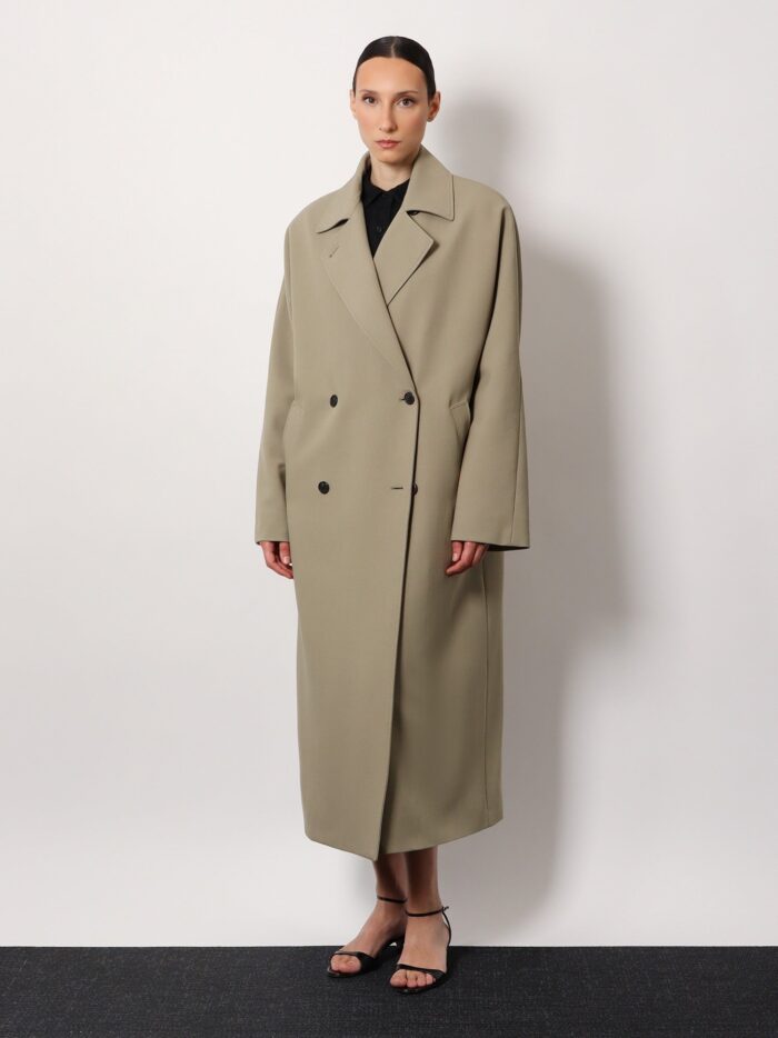 THE ROW Sable Oversize Wool Coat
