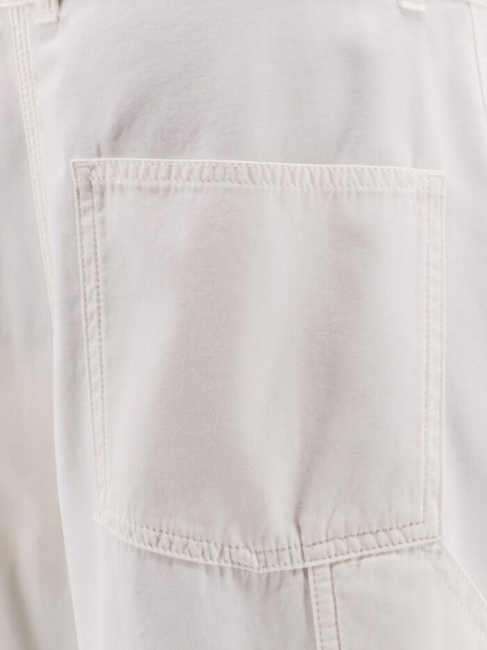 THE ROW Sharka Cotton And Cashmere Trousers