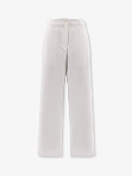 THE ROW Sharka Cotton And Cashmere Trousers
