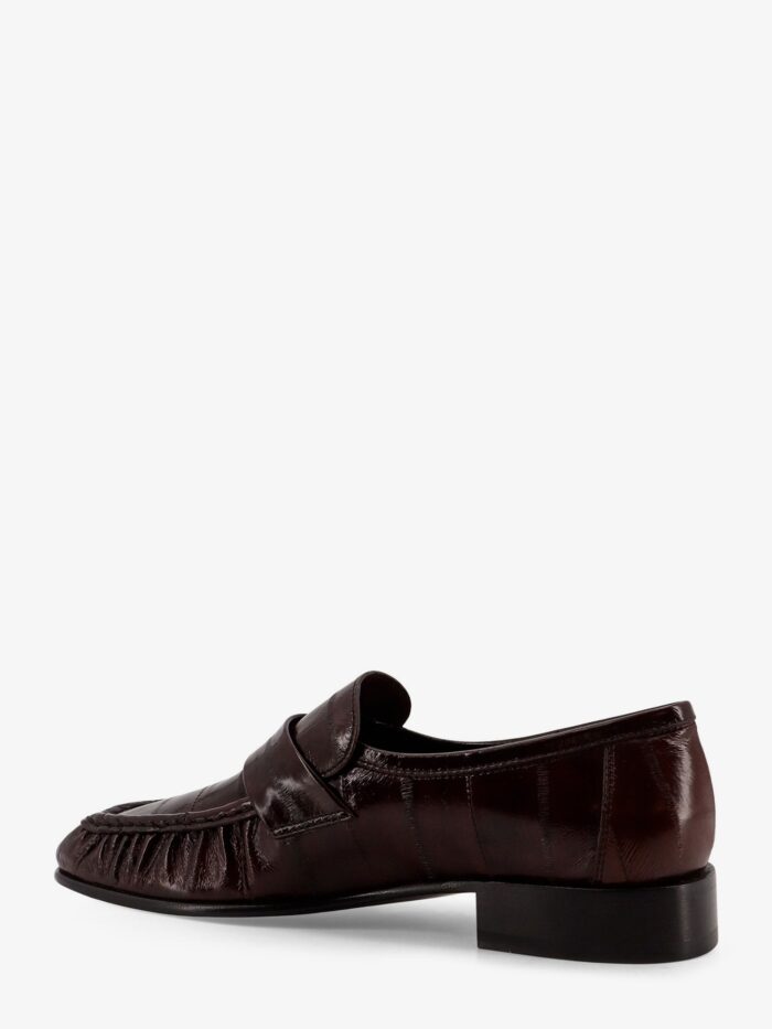 THE ROW Shiny Leather Loafers