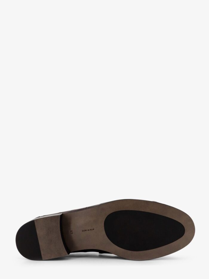 THE ROW Shiny Leather Loafers