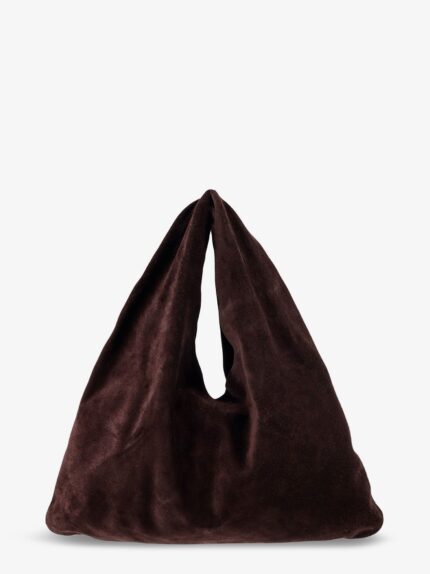 THE ROW Small Bindle Suede Handbag