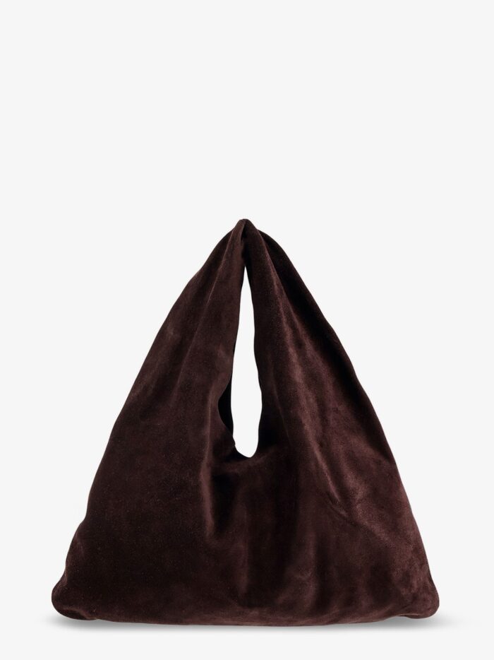 THE ROW Small Bindle Suede Handbag