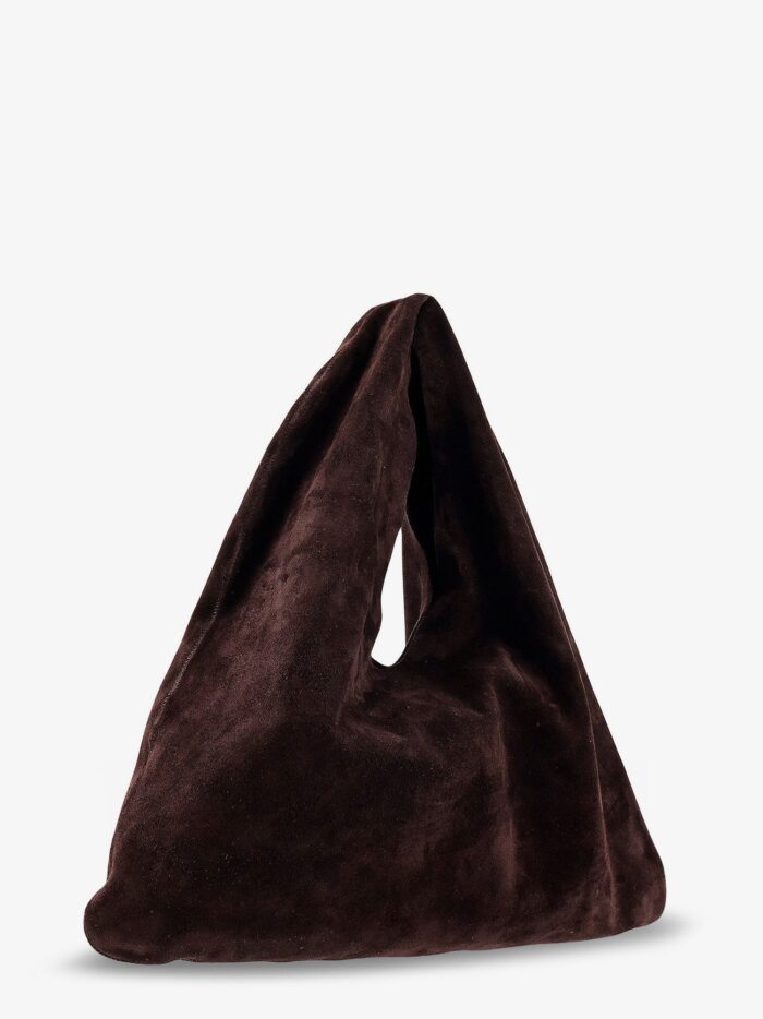 THE ROW Small Bindle Suede Handbag