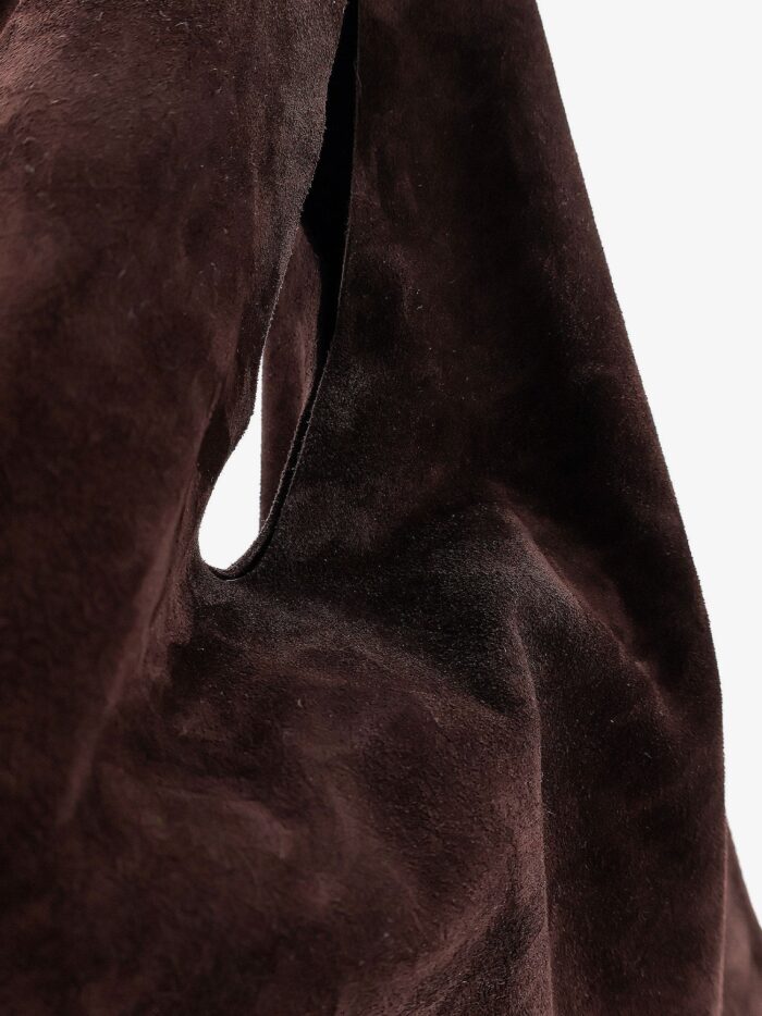 THE ROW Small Bindle Suede Handbag
