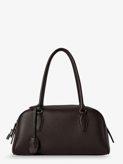 THE ROW Small E/W India Leather Handbag