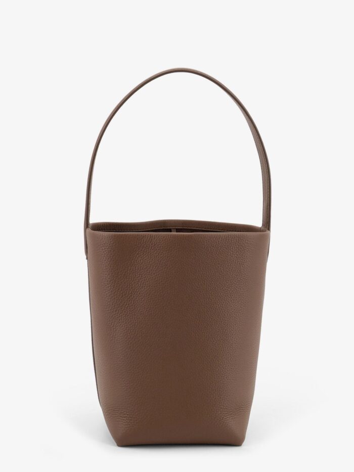 THE ROW Small N/S Park Tote Hammered Leather Bucket Bag