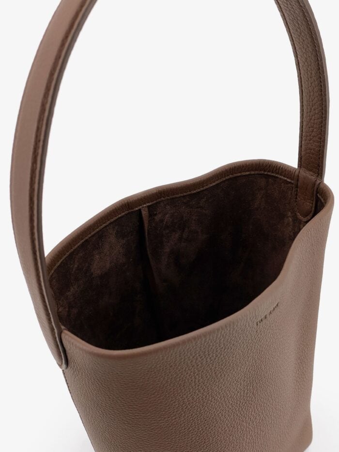 THE ROW Small N/S Park Tote Hammered Leather Bucket Bag