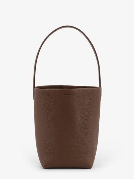 THE ROW Small N/S Park Tote Hammered Leather Bucket Bag