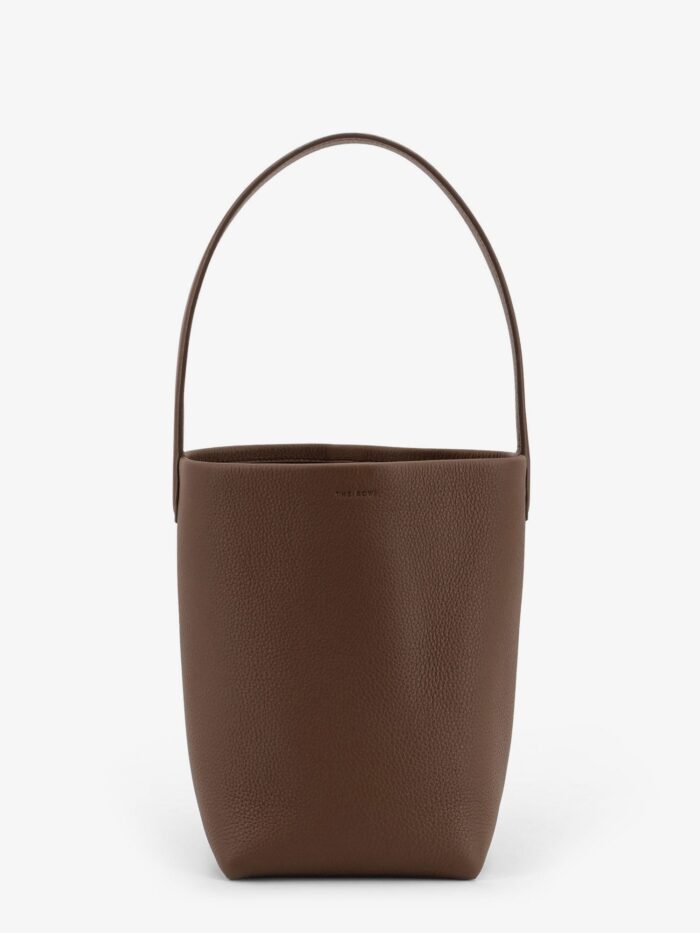 THE ROW Small N/S Park Tote Hammered Leather Bucket Bag