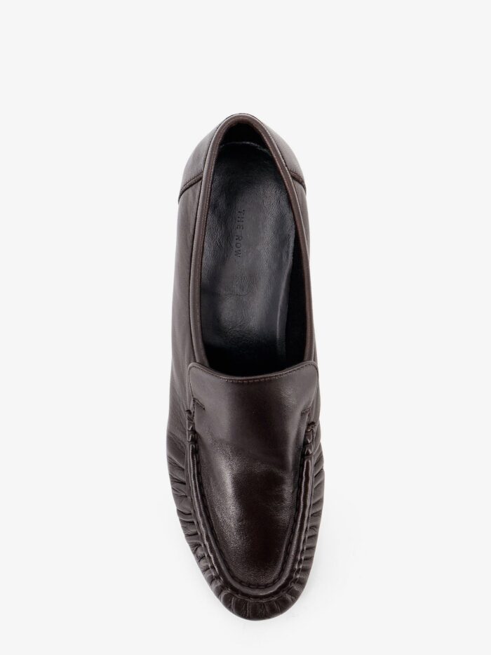 THE ROW Soft Mocassin Two Leather Loafers