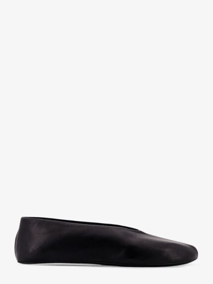 THE ROW Stella Leather Ballerinas
