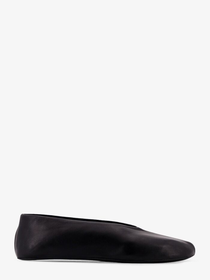 THE ROW Stella Leather Ballerinas