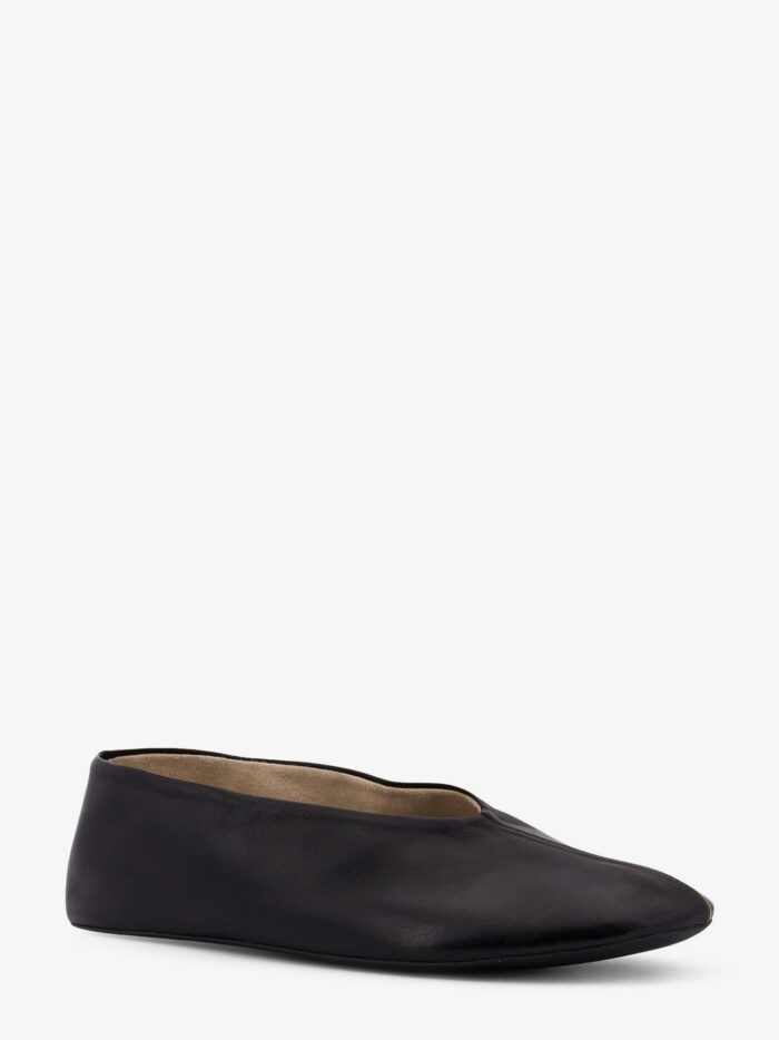 THE ROW Stella Slipper Leather Ballerinas