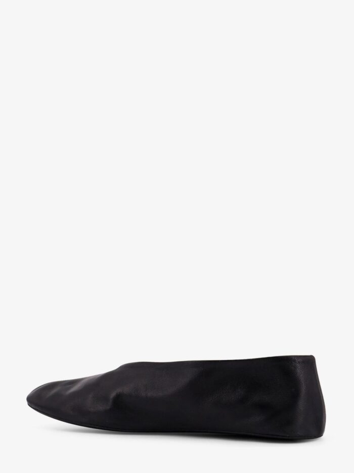 THE ROW Stella Slipper Leather Ballerinas