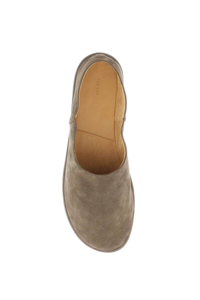 The Row Suede Canal Slip-on