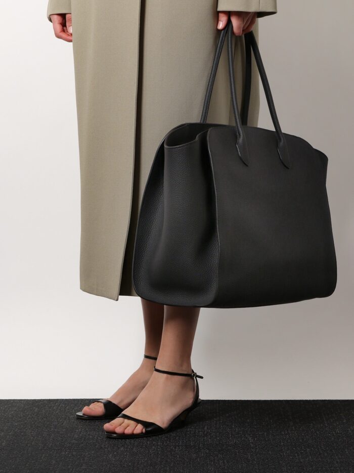THE ROW Vika 35 Leather Heel Sandals