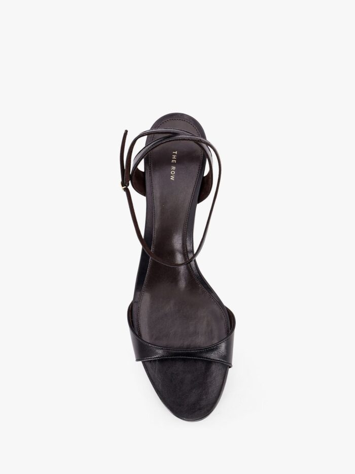 THE ROW Vika 35 Leather Heel Sandals
