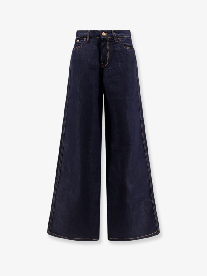 3x1 the silk kat jeans with contrasting stitching 3X1 The Silk Kat Jeans With Contrasting Stitching