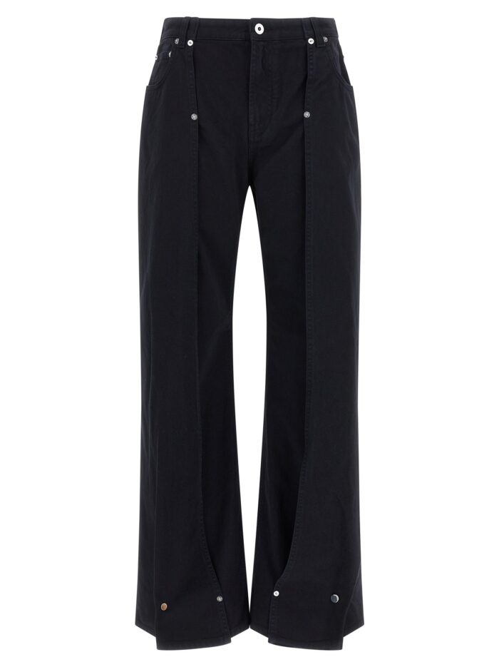 jean paul gaultier 'the snap button denim' jeans JEAN PAUL GAULTIER 'The Snap-Button Denim' Jeans