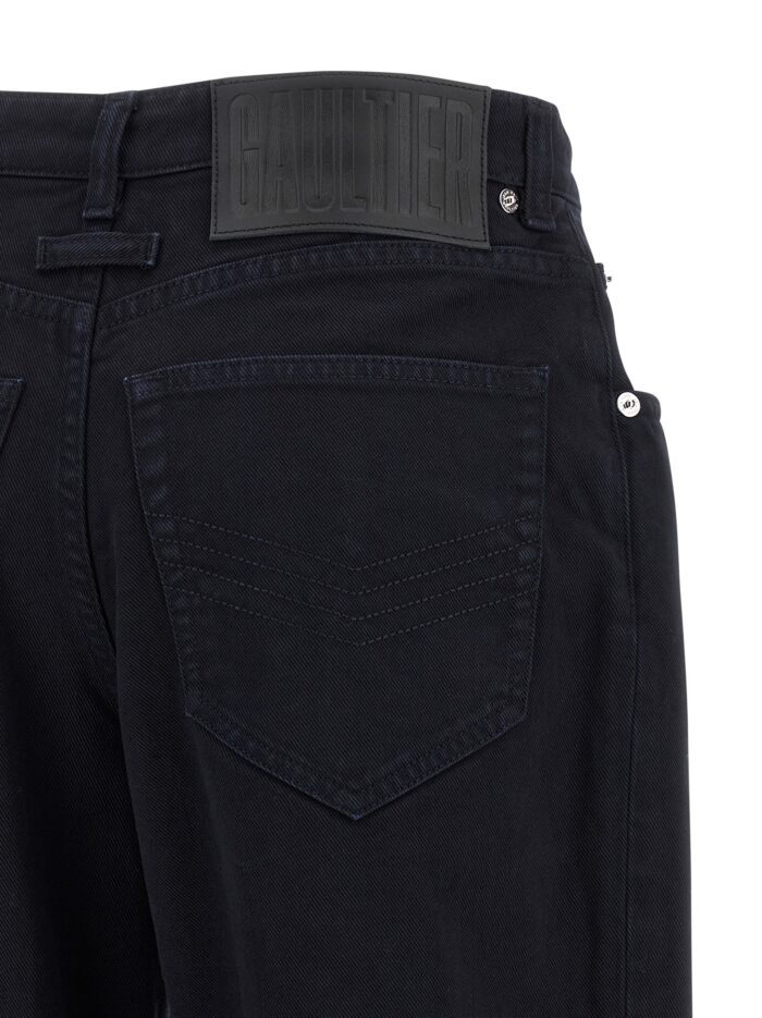 JEAN PAUL GAULTIER 'The Snap-Button Denim' Jeans