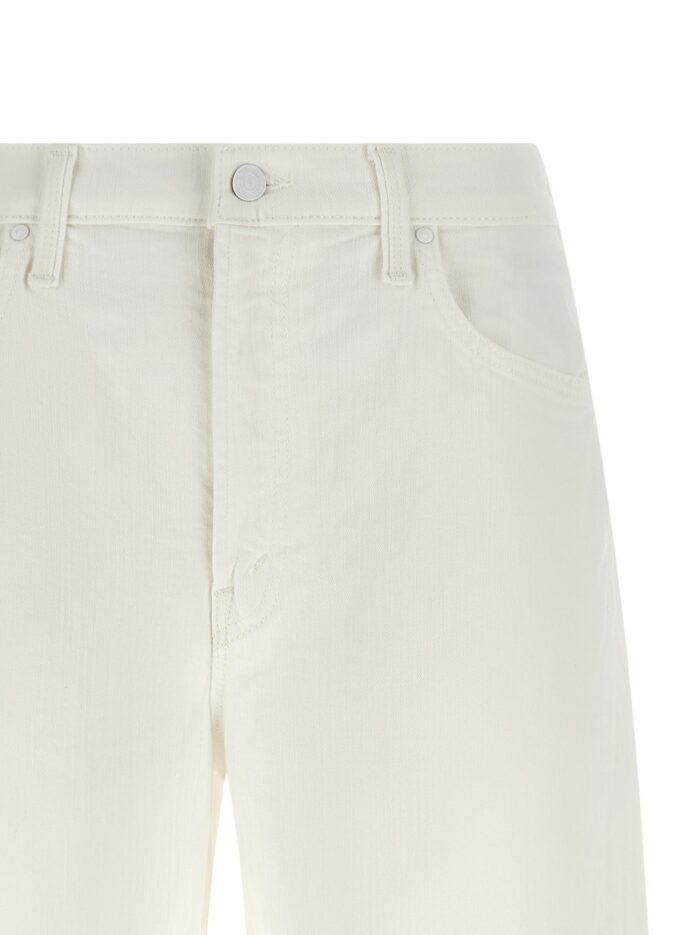 MOTHER 'The Whole Lot Zip Twist Fray' Bermuda Shorts