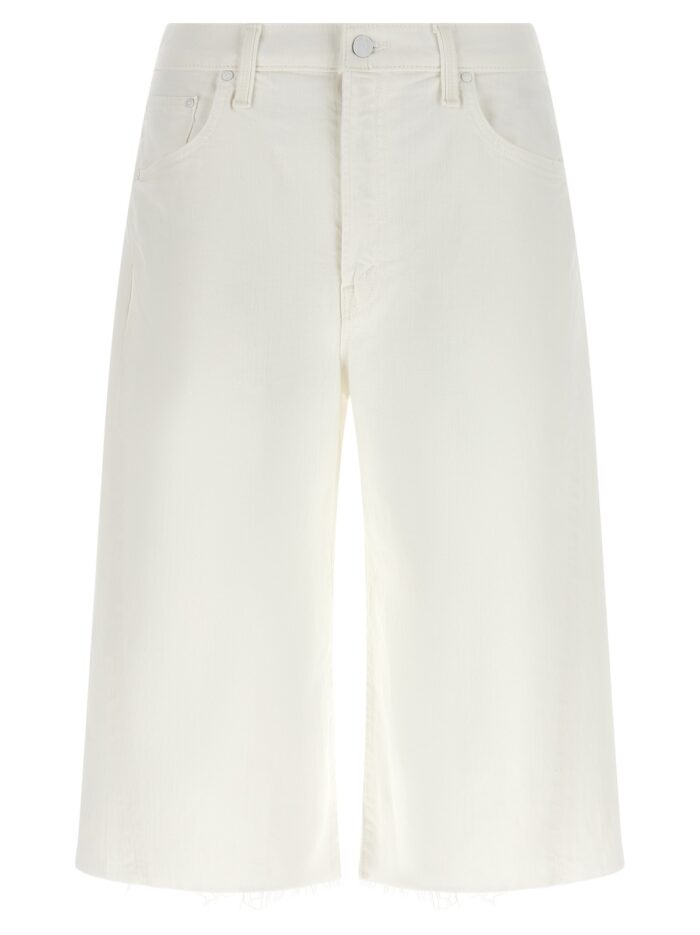 MOTHER 'The Whole Lot Zip Twist Fray' Bermuda Shorts