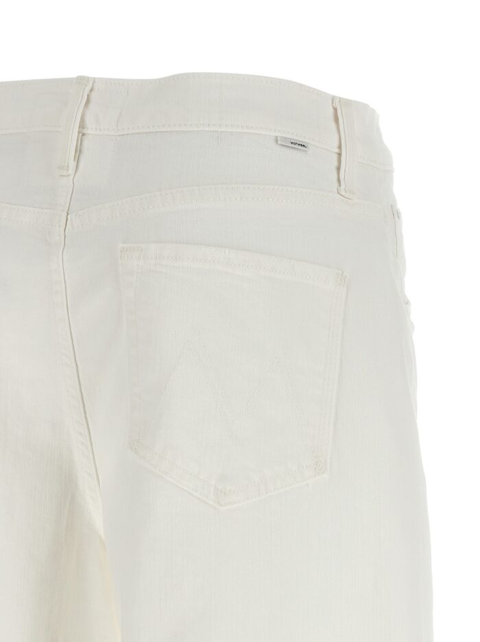 MOTHER 'The Whole Lot Zip Twist Fray' Bermuda Shorts