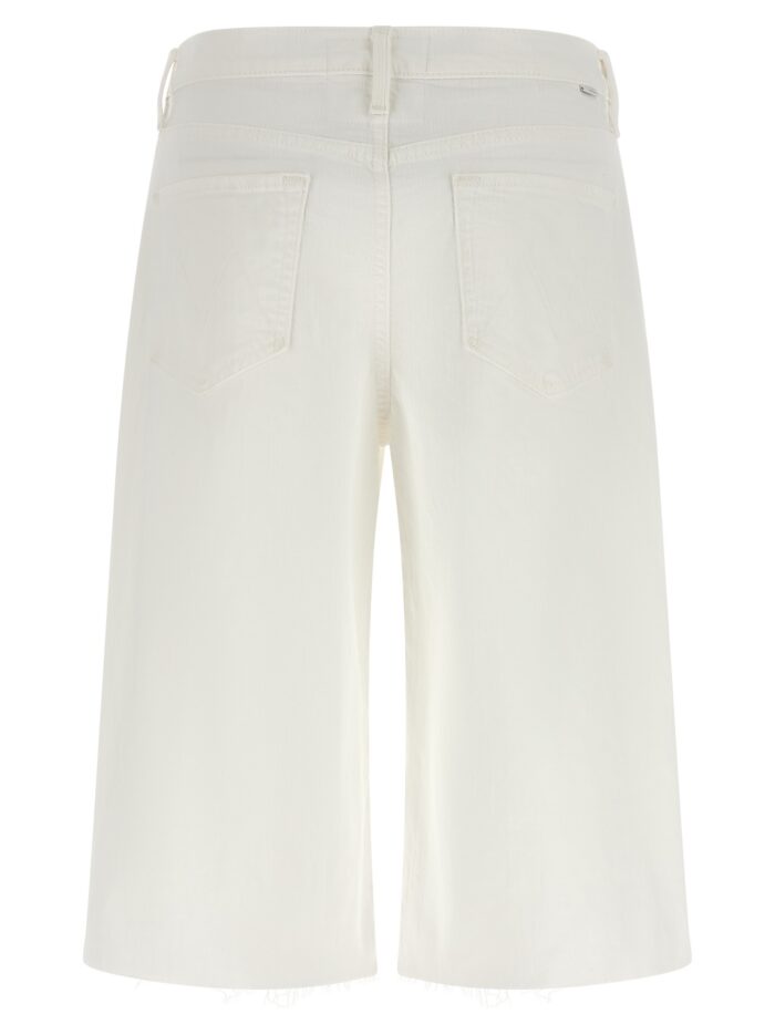 MOTHER 'The Whole Lot Zip Twist Fray' Bermuda Shorts