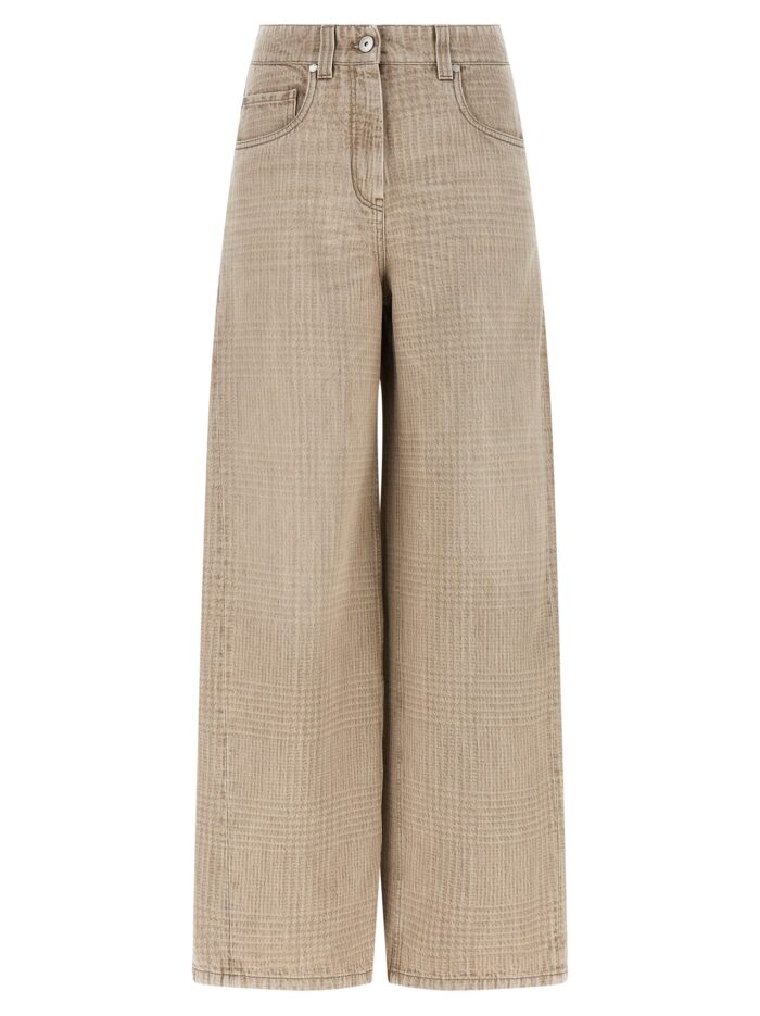 brunello cucinelli 'the wide barrel' jeans Brunello Cucinelli 'The Wide Barrel' Jeans