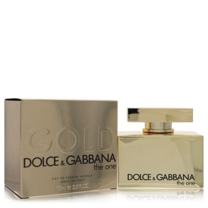 The One Gold By Dolce & Gabbana - Eau De Parfum Intense Spray 2.5 Oz