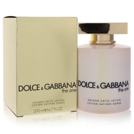 The One By Dolce & Gabbana - Golden Satin Lotion 6.7 Oz