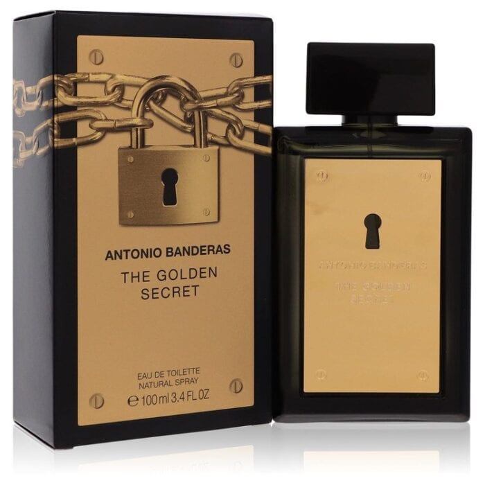the golden secret by antonio banderas eau de toilette spray 3.4 oz The Golden Secret By Antonio Banderas - Eau De Toilette Spray 3.4 Oz - Image 1
