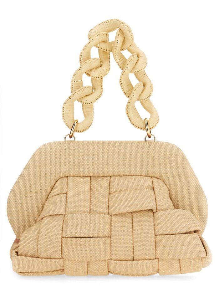 THEMOIRÈ "TIA WEAVED STRAW" BAG