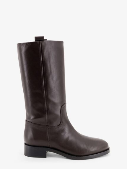 AEYDE Theo Knee-High Leather Boots