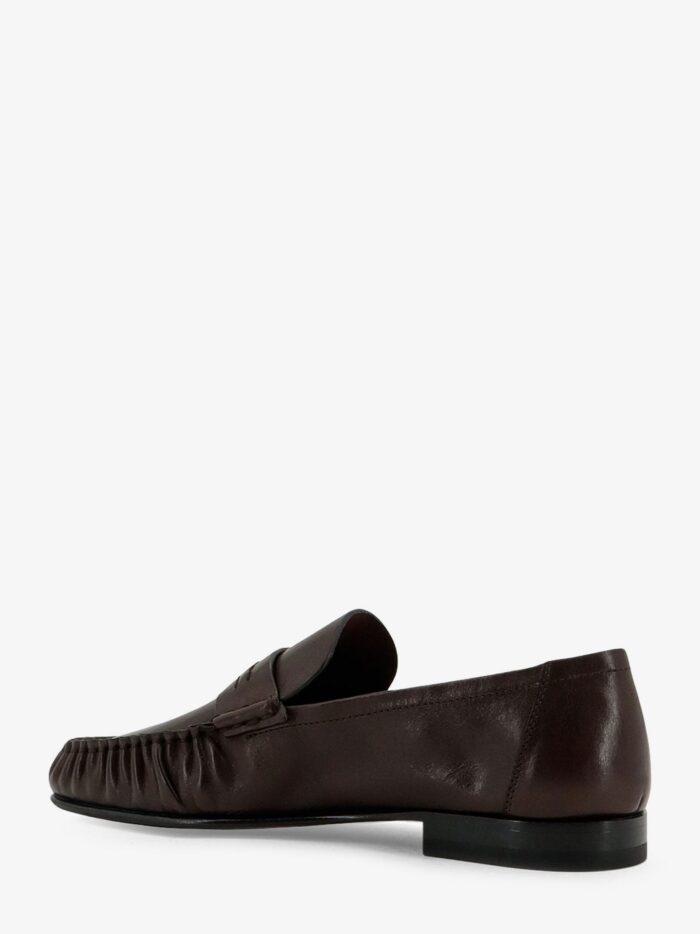 THE ROW Theo Leather Loafers