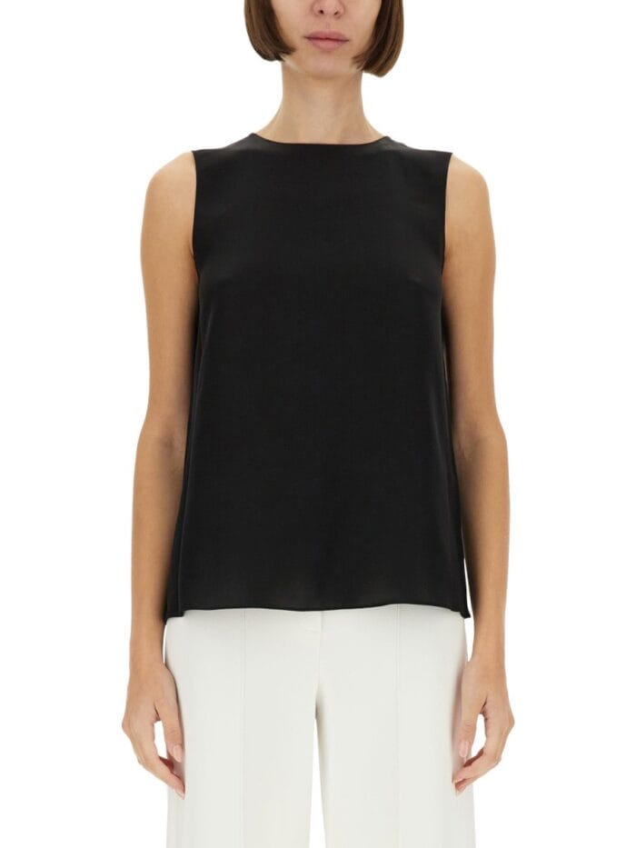 THEORY GEORGETTE TOP