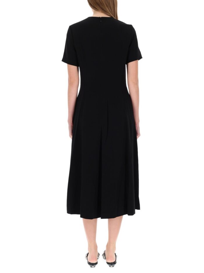 THEORY MIDI DRESS IN "ADMIRAL CRÊPE"