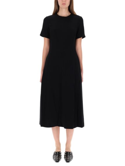 THEORY MIDI DRESS IN "ADMIRAL CRÊPE"