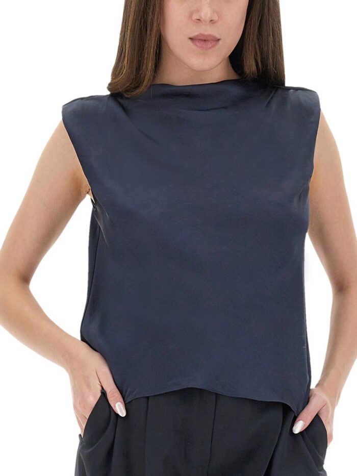 THEORY SATIN TOPS.