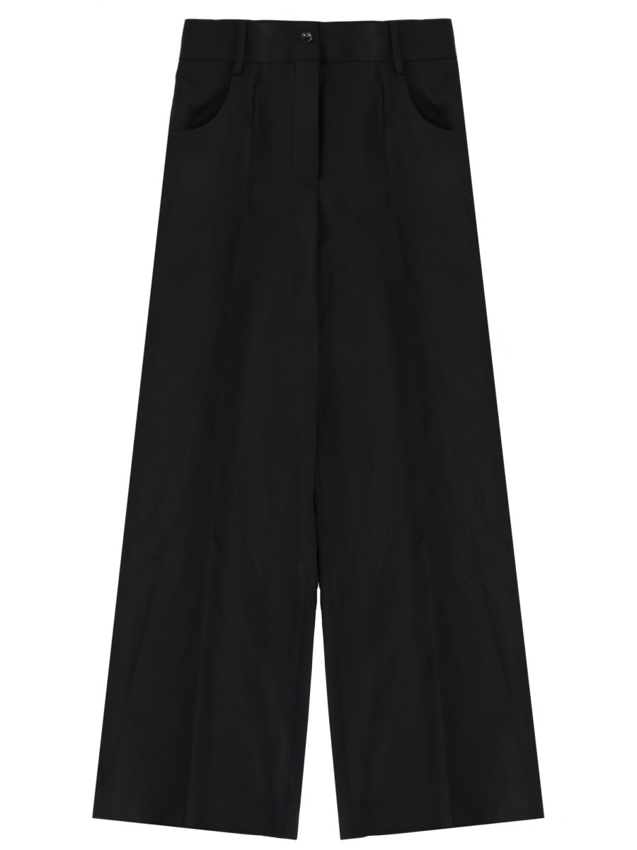 THEORY WOOL TAILORED PANTS
