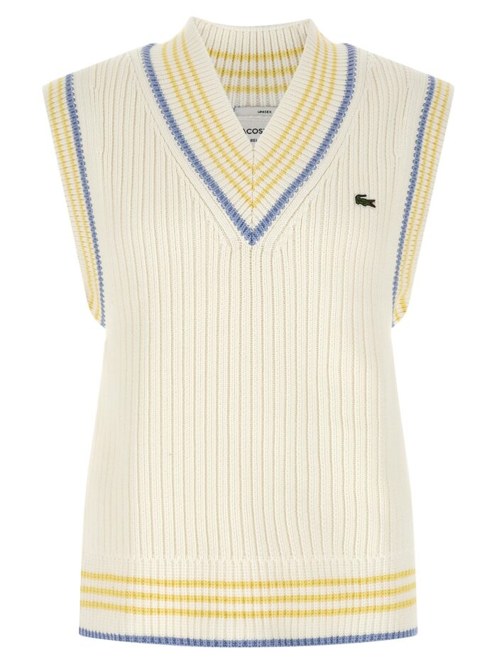 lacoste thick knit vest Lacoste Thick Knit Vest