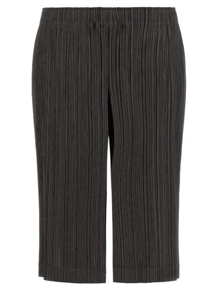 PLEATS PLEASE ISSEY MIYAKE 'Thicker Bottoms 2' Bermuda Shorts
