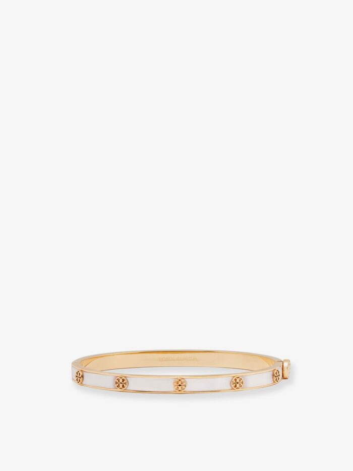 tory burch thin icon steel bracelet Tory Burch Thin Icon Steel Bracelet