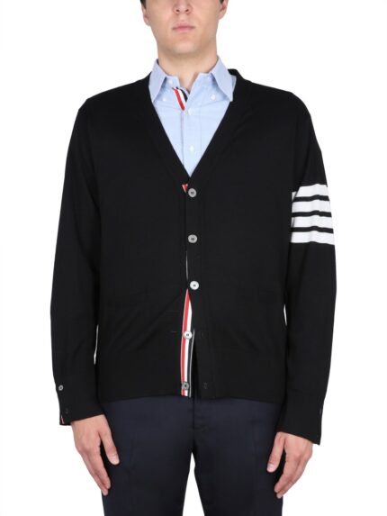 THOM BROWNE 4-BAR CARDIGAN