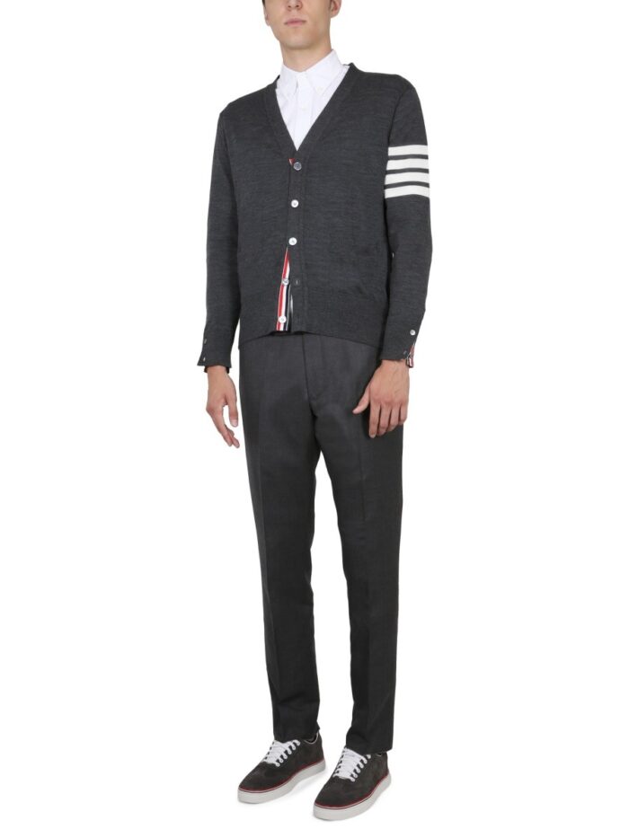 THOM BROWNE 4-BAR CARDIGAN
