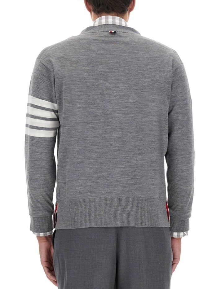 THOM BROWNE 4-BAR CARDIGAN